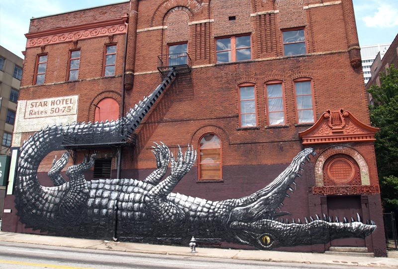 Atlanta Production Properties Crocodile Wall Art